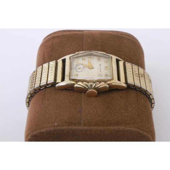 🔥 Rare 1962 Art Deco BULOVA Swiss Made Watch Pre-Owned Vintage 🔥 - Picture 8 of 15